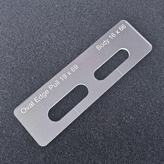 Designer Doorware Edge Pull Template