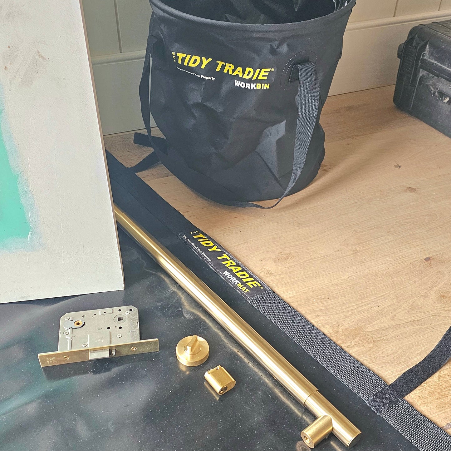 The Tidy Tradie Work Bin and Work Mat