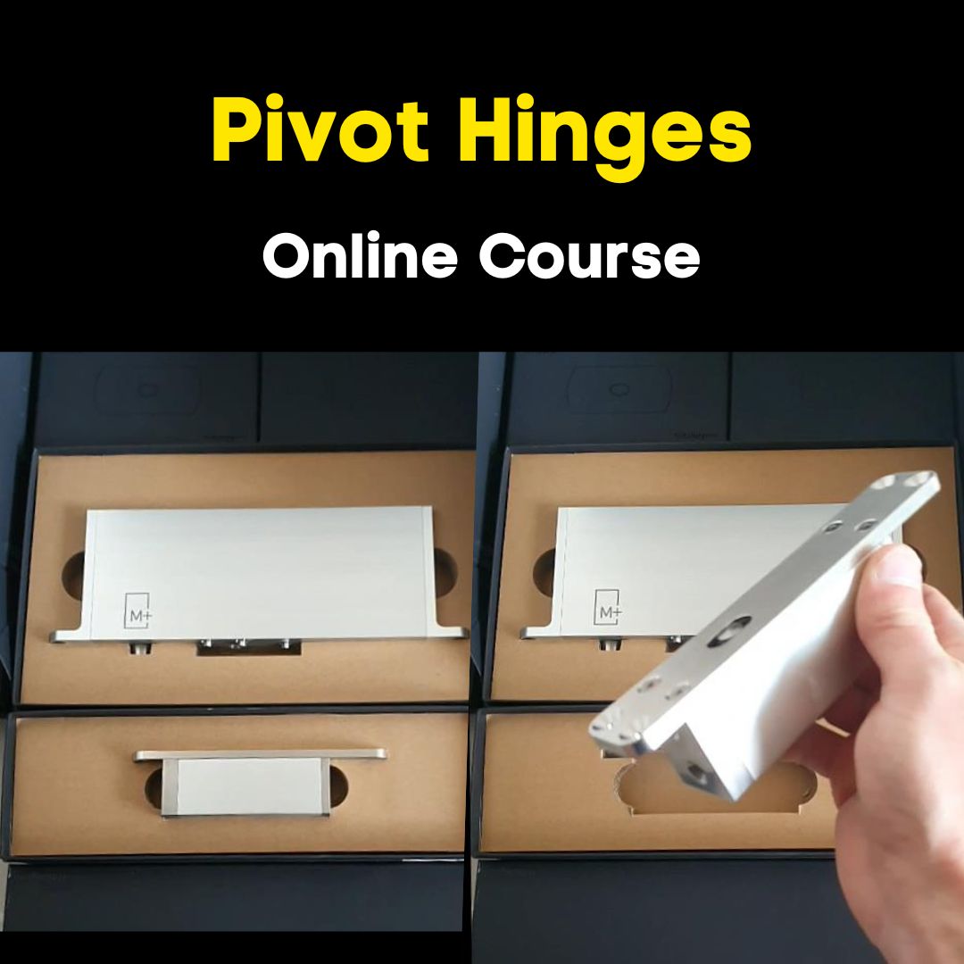 Pivot hinges online course from the Lockcarpentry Shop.