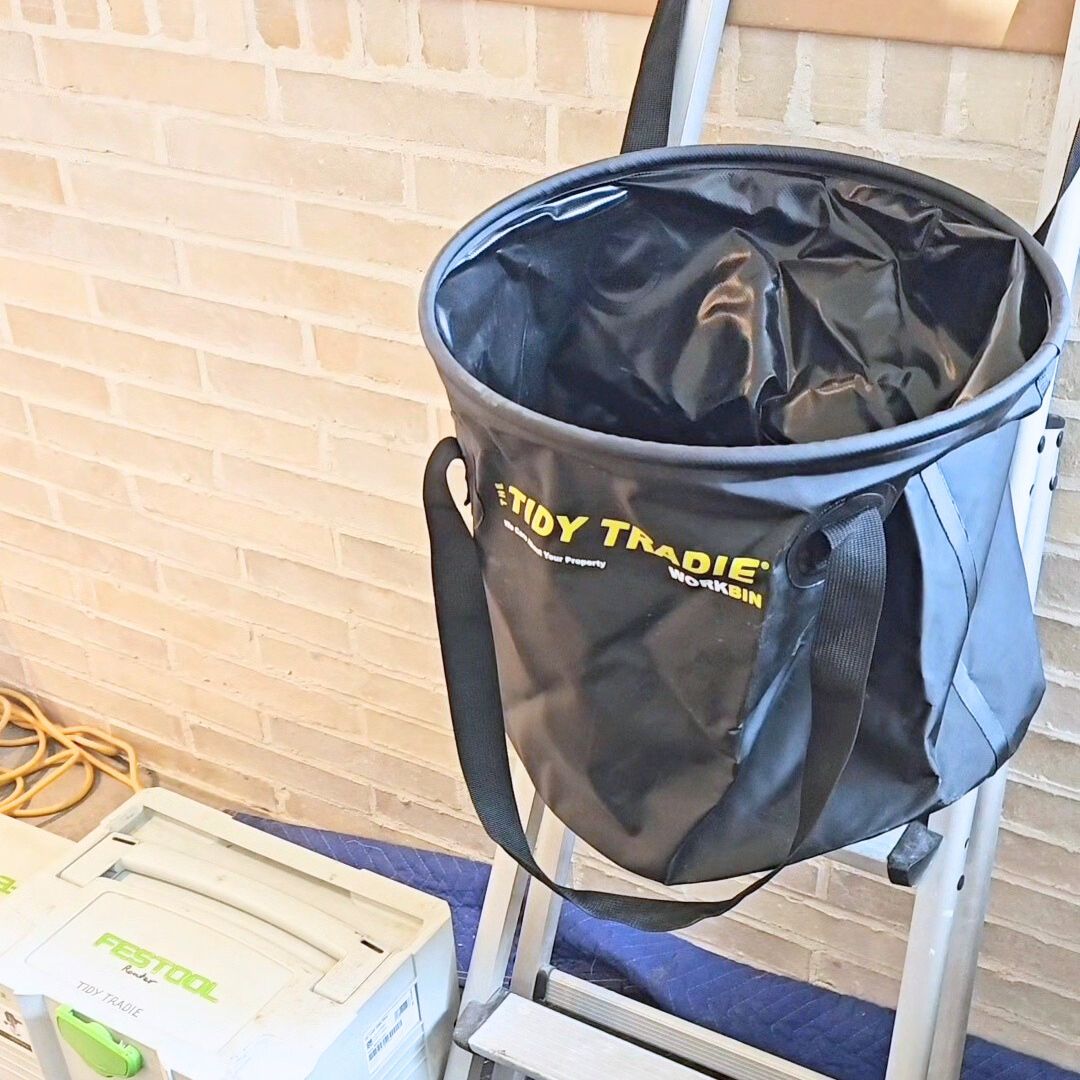 The Tidy Tradie Work Bin - HVAC rubbish bin