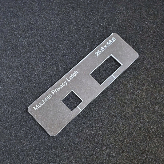 Mucheln Privacy Latch Template
