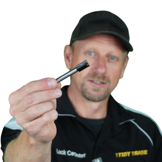 12 wide x 19 cut x 70 long x 8mm shank. Lockcarpentry Shop. Recommended by the Tidy Tradie Lockcarpenter.