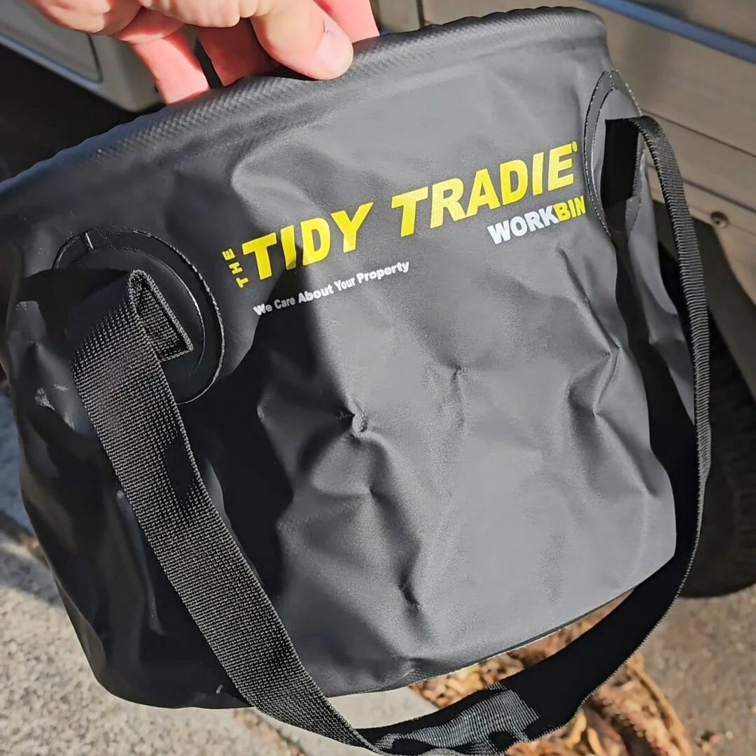Small tidy tradie work bin 25 litre bucket