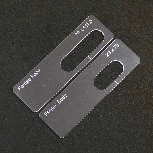 Fentec Concealed Hinge Templates
