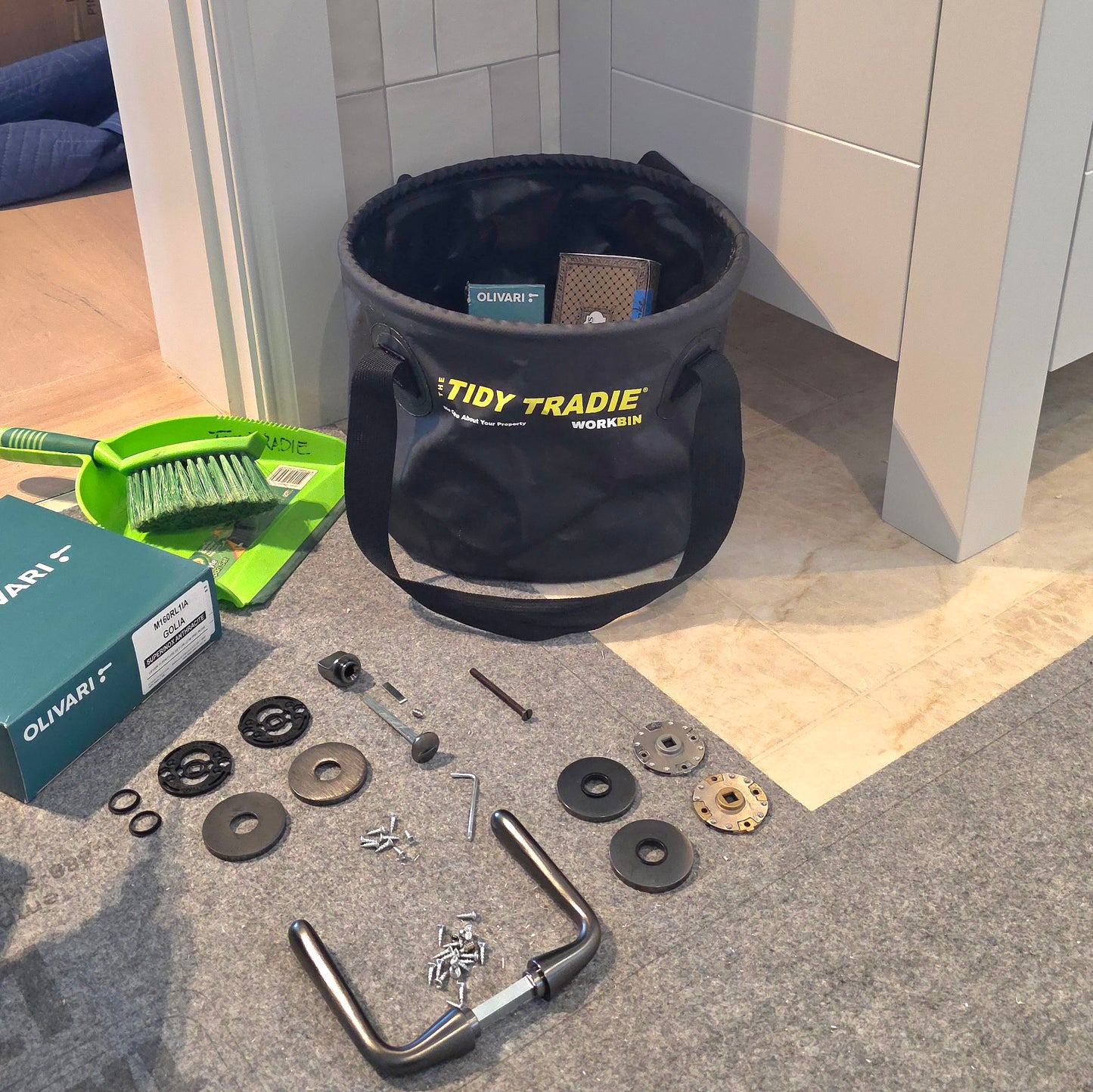 TIDY TRADIE Work Bin 25Ltr