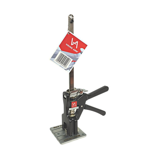 Viking Arm - Jack Clamp. Easy one-handed operation. Lift heavy items up to 150kg with ease. From the Lockcarpentry Shop.