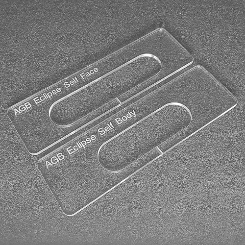 AGB Eclipse self-closing concealed hinge templates. Used with the TIDY TRADIE Router Jig 1.0 & 2.0.