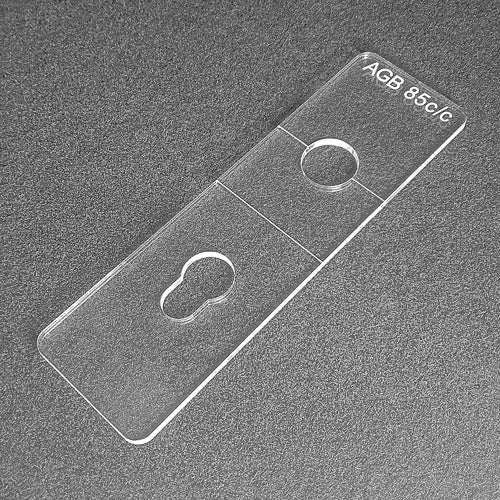AGB Euro lock template, used with the TIDY TRADIE Router Jig 1.0 & 2.0.