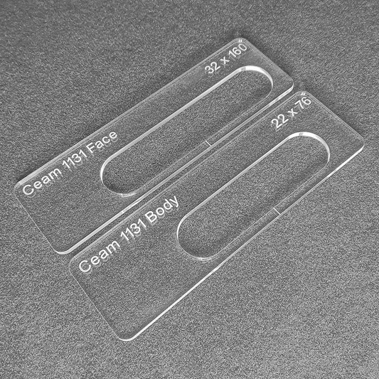 Ceam 1131 Concealed Hinge Templates