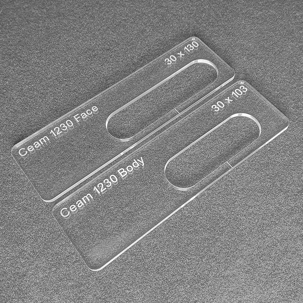 Ceam 1230 Concealed Hinge Templates