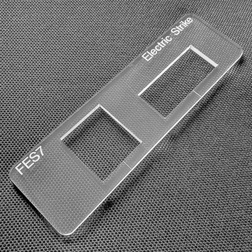 FES7 electric strike template for the Tidy Tradie router jig.