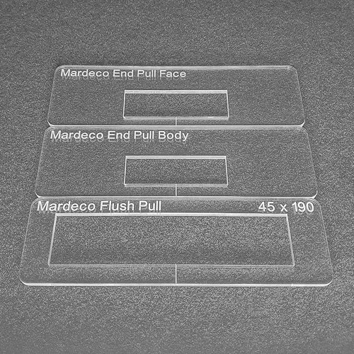 Mardeco Flush Pull + End Pull Templates