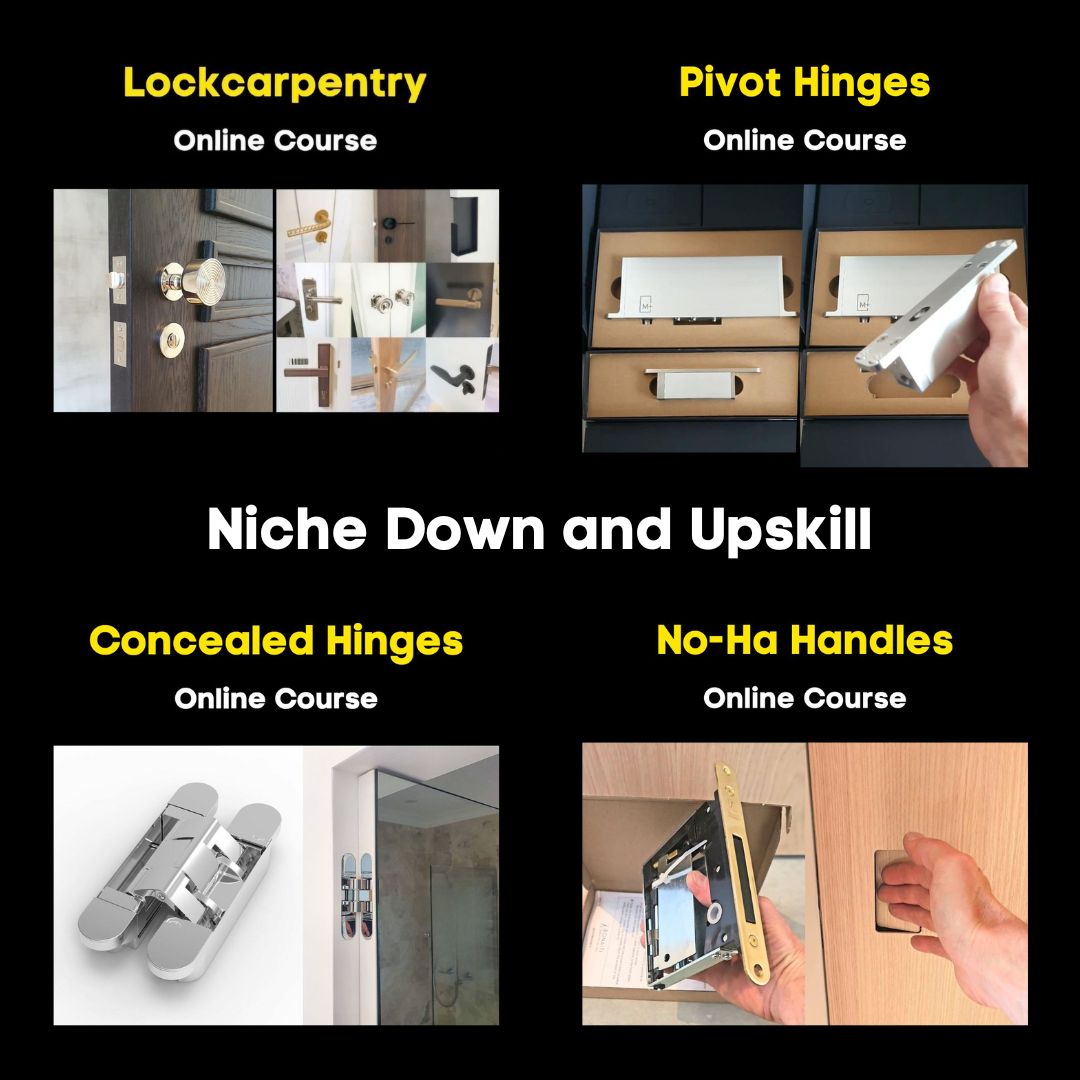Lockcarpentry online courses available