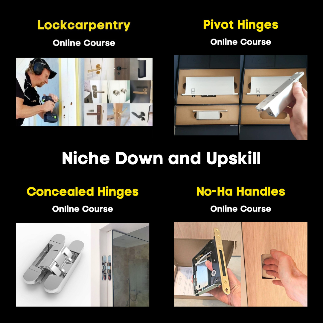 Lockcarpentry online courses available