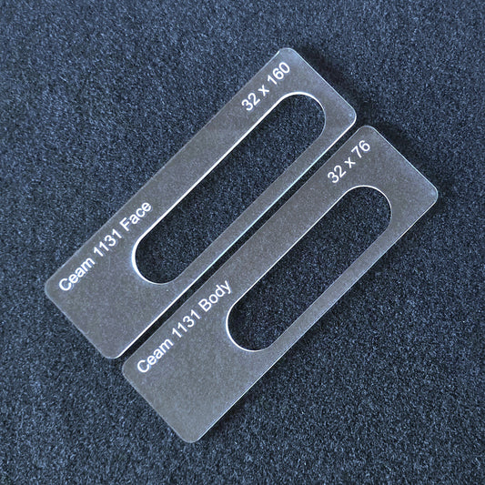 Ceam 1131 Concealed Hinge Templates