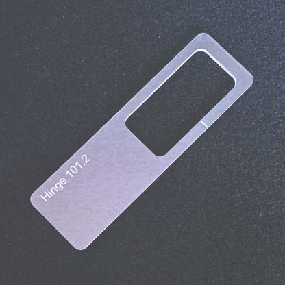 100 x 75 Butt Hinge Templates | Used with the Lockcarpentry Router Jig