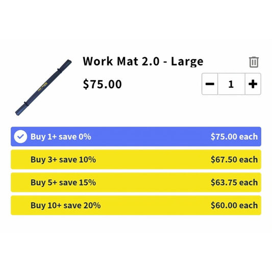 TIDY TRADIE Work Mat 2.0 - Large