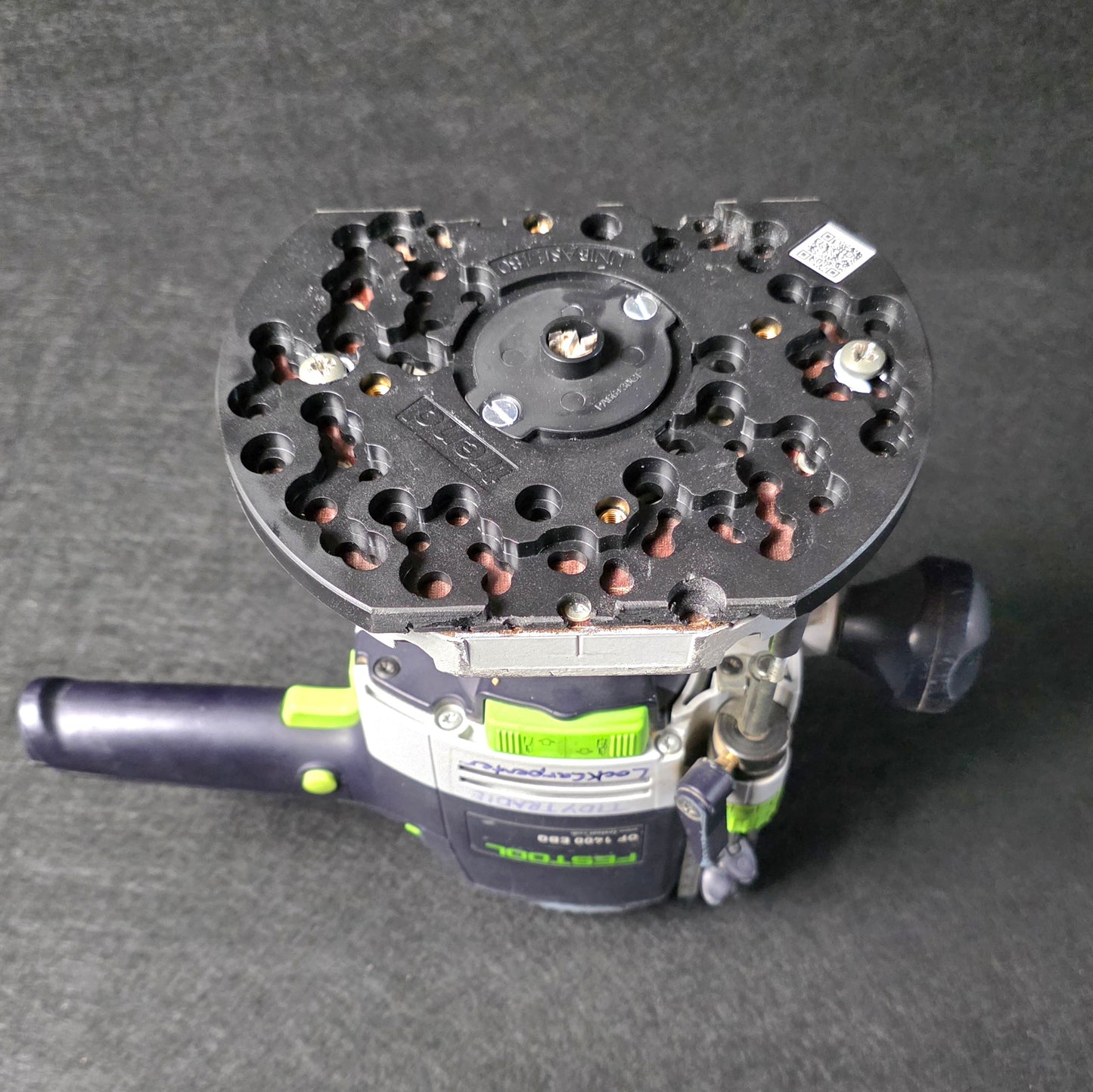 180mm router base (new model)  on a Festool 1400 - Lockcarpentry Shop