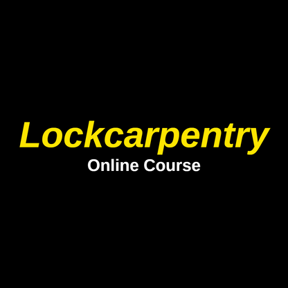 Lockcarpentry Online Course for locksmiths and carpenters.